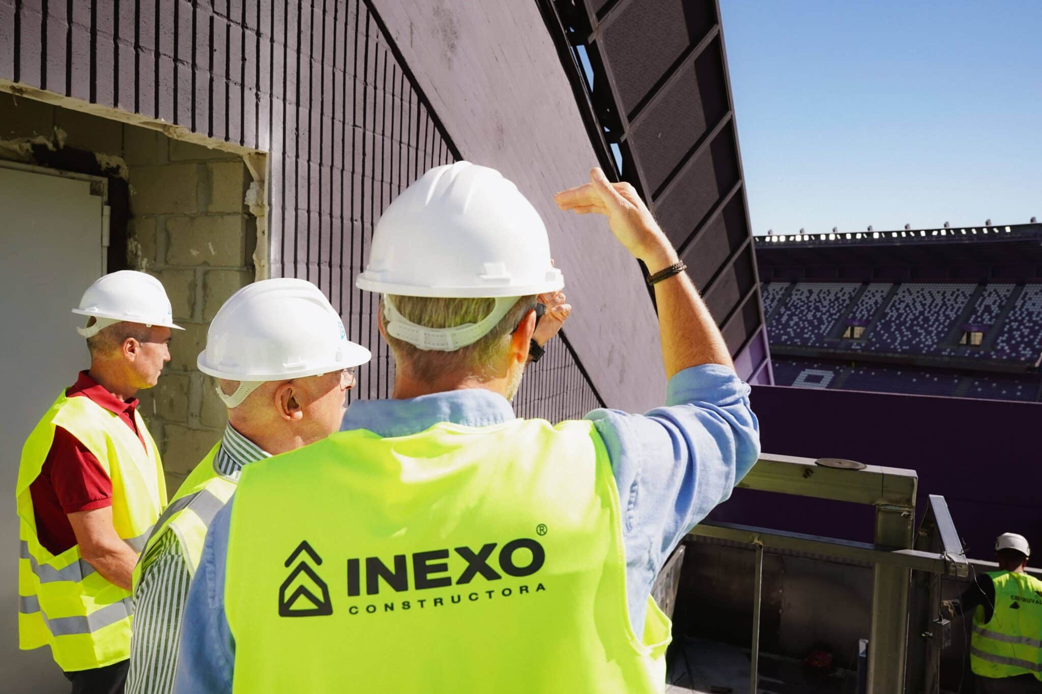 Obras en el Estadio José Zorrilla de Valladolid